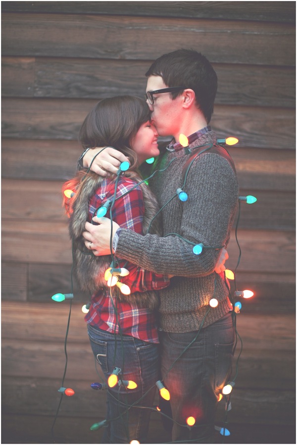 wrapped in christmas lights photography.  year (raise your hand if you want to be wrapped in Christmas lights).